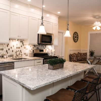 Island and Cabinets in Pearl River NY Kitchen
