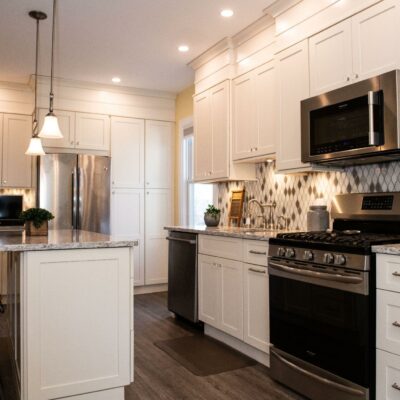 A Kitchen in Pearl River NY Designed and Installed by Five Star Kitchen Design Center