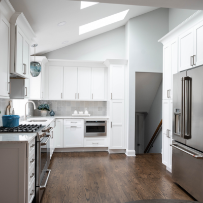 side view of kitchen cabinets in park ridge nj