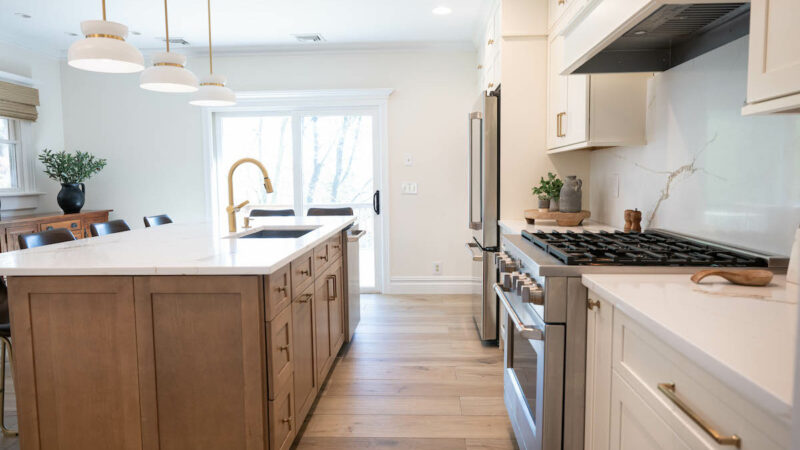kitchen design and cabinets in montvale nj by five star kitchen design center