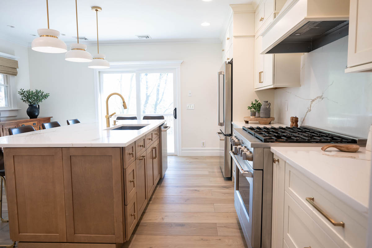 kitchen design and cabinets in montvale nj by five star kitchen design center
