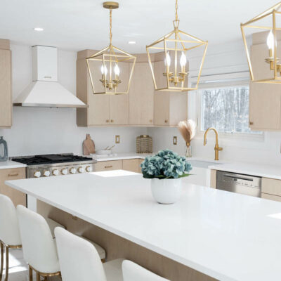 Sophisticated, Contemporary Kitchen in Pearl River, NY