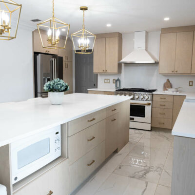 Sophisticated, Contemporary Kitchen in Pearl River, NY