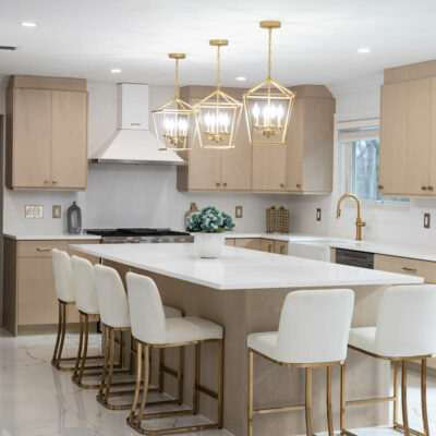 Sophisticated, Contemporary Kitchen in Pearl River, NY