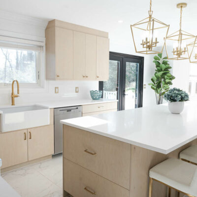 Sophisticated, Contemporary Kitchen in Pearl River, NY