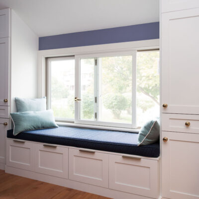 window seat in chatham nj home